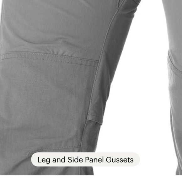 REI Screeline Hiking Women's Pants Size 4 Grey 5 Pockets Vented at Back - Picture 9 of 15